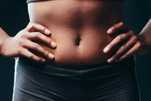 Image of a toned stomach after non surgical treatment Byfleet